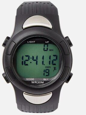 New Medline Heart Rate Watch, Pedometer, And Stop Watch Sealed Box